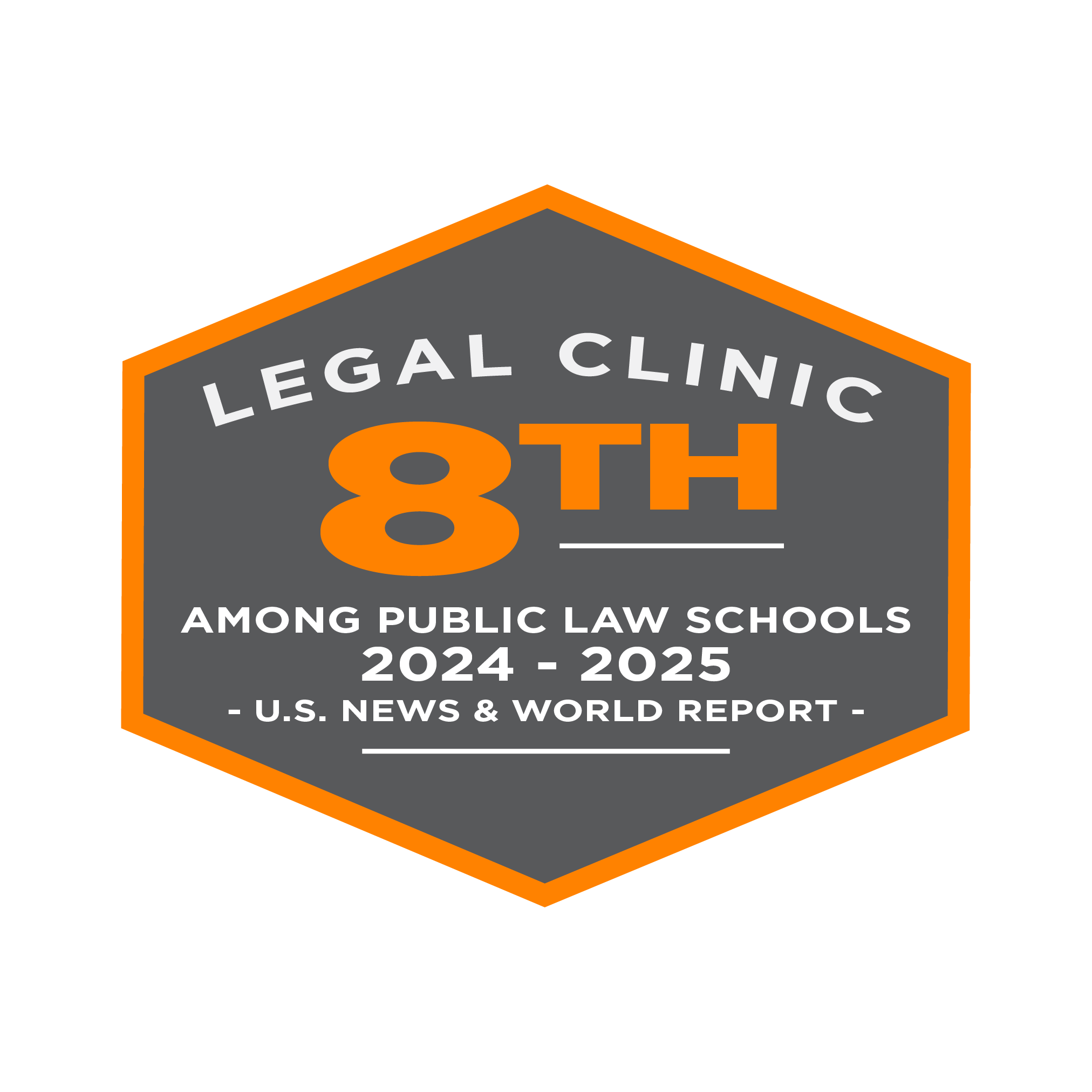 Ranked 8th - Legal Clinic - US News